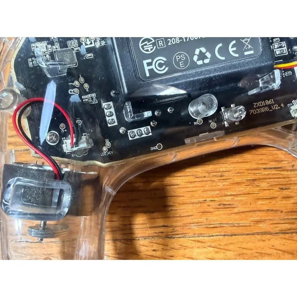BEBONCOOL Q206 B01 Transparent RGB Wireless Controller for Nintendo Switch – Box